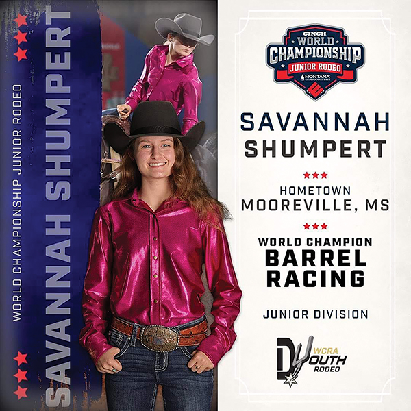 A Q&A with the 2023 CINCH World Championship Junior Rodeo Barrel Race Champion