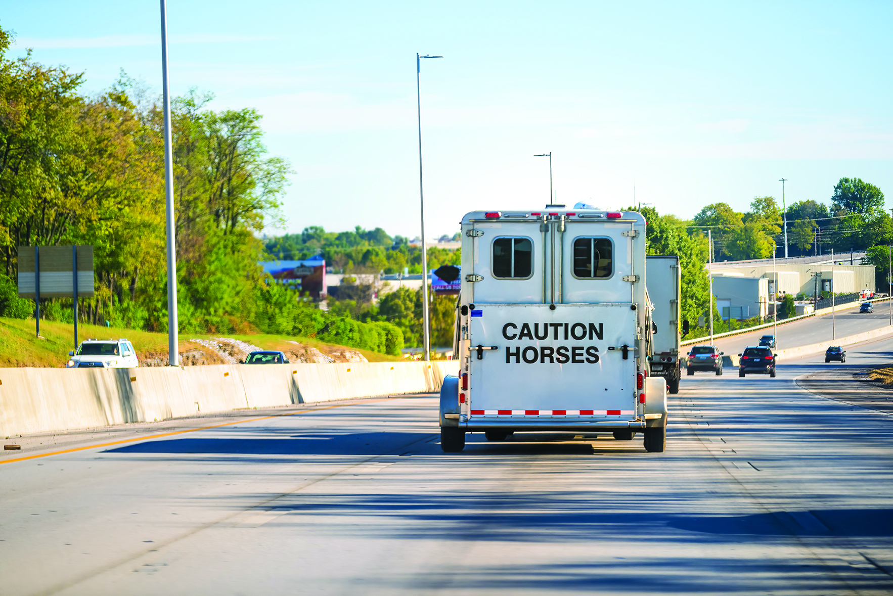 Hauling Horses in the Heat